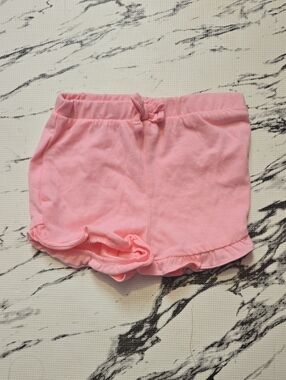 The Children's Place Pink Ruffle Hem Girls Shorts